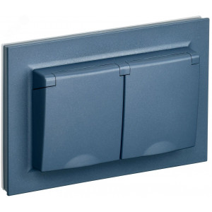 BRITE Роз. 2-я с кр. 16А в сб IP44 РСбш12-3-44-БрМ мар. BR-R26-16-44-K35-F