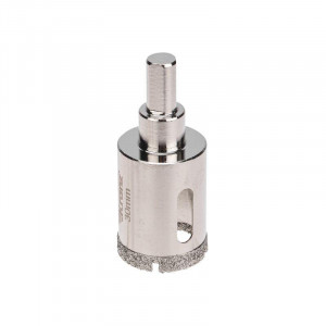 Коронка алмазная 30мм по керамограниту с центровочным сверлом KR-92-0010