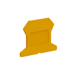 Торцевая крышка 302102, Торцевая крышка, для клемм SUK, цвет: оранжевый