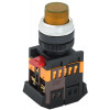 Кнопка ABLFP-22 желтый d22мм неон/240В 1з+1р BBT20-ABLFP-K05
