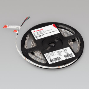 Лента герметичная RTW-SE-B60-10mm 24V RGB (14.4 W/m, IP65, 5060, 5m) 014794(2), Светодиодная лента RTW-SE-B60, герметичная IP65 (SE-силиконовый верхний слой). Светодиоды 5060, 60 шт/м (300 шт на 5 м), белая плата, ширина 10 мм, скотч 3M. Цвет RGB, угол 120°. Питание 24V, мощность 14.4 Вт/м (72 Вт на 5 м). Размеры 5000x10x2.7 мм