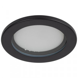 Светильник KL95 SBK под лампу GX53 IP44 влагозащищенный встраиваемый черн. Б0055812