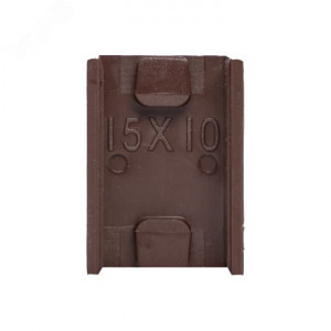 Соединитель (15х10) (4 шт) темное дерево EKF-Plast
