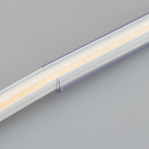 Профиль COB-GERM-8-L1000 032363, Профиль из прозрачного пластика для крепления герметичных лент COB (PL60/PL90) сечением 12х10 мм. Надежно фиксирует ленту, не требует использования 3М скотча для приклеивания. Размеры 1000х13.8х9.5мм. Цена за 1 м.