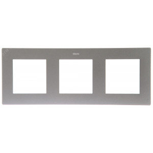 Рамка 3-м 4 алюм. 2400630-033