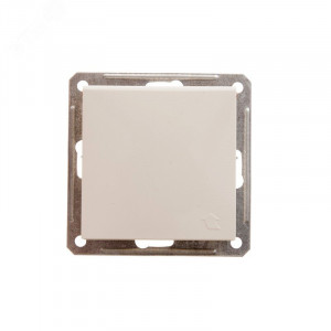 W59 AQUA РОЗЕТКА с заземлением со шторками, 16А, IP44, механизм, СЛОНОВАЯ КОСТЬ C2 RS16-152B-2-86