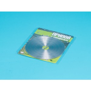 ПОС 61-Т1.5А-1.5М, Припой с канифолью, d 1,5мм, 1,5м