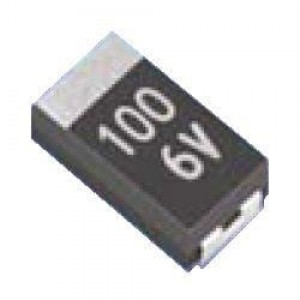 F911E106MCC, Танталовые конденсаторы - твердые, для поверхностного монтажа 25V 10uF 20% 2312 ESR= 450 mOhms