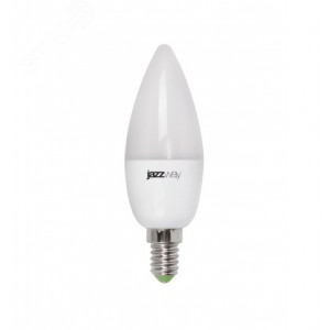 Лампа светодиодная диммируемая PLED-DIM C37 9w E14 3000K Jazzway 5035836