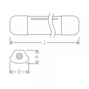Светильник светодиодный 14 134 DSP-CC-46-4K-IP65-LED-R 46Вт 4000К IP65 5700лм 176-264В (аналог ЛСП 2х58) 14134