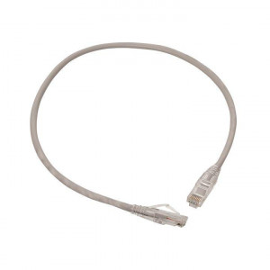 Патч-корд кат.5E UTP неэкранир. PVC сер. 0.5м TERACOM PRO TRP-5EUTP-PVC-05M-GY