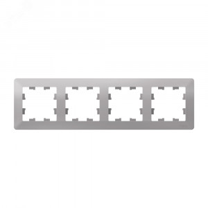 ATLASDESIGN AIR 4-постовая РАМКА, АЛЮМИНИЙ/дымчатый черный ATN220304