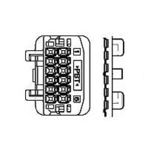 1473413-1, Автомобильные разъемы 025 G 24POS CAP ASSY W TO W