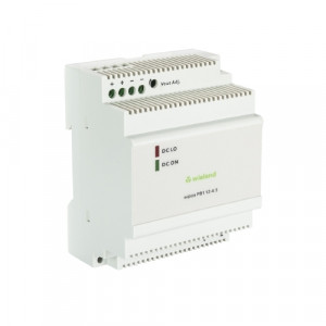 Источник питания WIPOS P1 12-4.5, Источник питания, однофазный, 12 V / 4,5 A, 54 W; диапазон входных напряжений: 90 – 264 V AC, 120 – 375 V DC; габариты (мм): ширина x высота x глубина: 71 x 91 x 57; вес 0,25 кг; монтаж: на DIN рейку, температура окружающей среды –40°C…+70°C