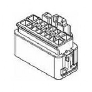 15336219, Автомобильные разъемы 16P FEM BLK CONN GT 150/280 SERIES