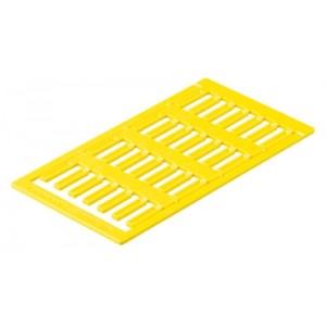 Маркировочные таблички WMS SI2K02Y/15N, Маркировочные таблички, для кабельных контейнеров, 45 шильдиков, для плоттера wieplot, размер шильдика: 15 x 4 мм, цвет: желтый, PC / ABS