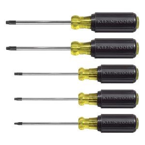 19555, Отвертки, гаечные ключи и гайковерты со сменными головками Screwdriver Set, TORX Cushion Grip, 5-Piece