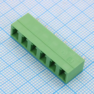 15EGTVC-5.08-06P-14-00, Разъемный клеммный блок на плату 6 контактов, Серия 15EGTVC-5.08
