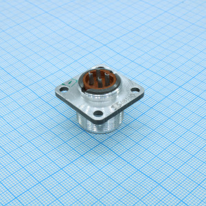 2РМДТ18Б4Г5В1В, Соединитель  цилиндрический низкочастотный негерметичный