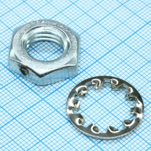 B44020J0500B012, Гайка M12 с шайбой, для конденсаторов с резьбовым креплением и терминалами M5