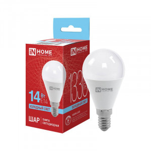 Лампа светодиодная LED-ШАР-VC 14Вт 230В E14 6500К 1330лм 4690612047850