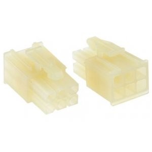 172339-1, Кожух разъема  PL 6 контакт(ов) 4.2мм обжим кабеля автомобильного применения пакет