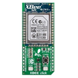 MIKROE-1599, Средства разработки ZigBee (802.15.4) XBEE click