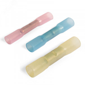 Гильза соединительная изолированная ГСИ-Т 2.5 серия ПРОФИ, Гильза под опрессовку в термоусаживаемом корпусе, сечение 1.5-2.5 мм2