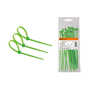 Хомуты нейлоновые 4,8х300мм (зеленый) (25 штук) SQ0515-0352