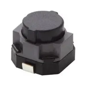 EVPASJC1A, Кнопка тактильная на замыкание круглый колпачок  0.05A 12В 3.5Н для поверхностного монтажа автомобильного применения лента на катушке