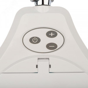 Лупа на струбцине круглая, 5D, с подсветкой 72 SMD, сенсорный регулятор яркости, белая