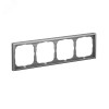 Изображение товара Рамка 4-м ArtGallery универс. сталь SE GAL000904