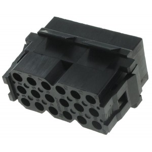 SMS18R1, Проводные клеммы и зажимы 18P Receptacle Sz 16 Panel Mount