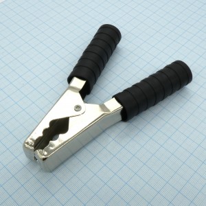 AG-T230-P-HY-B, Зажим "Крокодил" с изолятором, 200-300А, 150мм