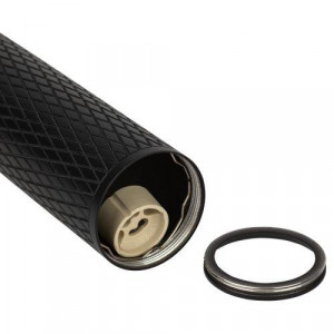 Светильник подвесной (подвес) PL20 BK MR16 GU10 потолочный цилиндр черн. Б0058500