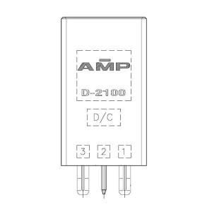 1-1318123-1, Проводные клеммы и зажимы HDR V ASSY 3P SEQUENTIAL