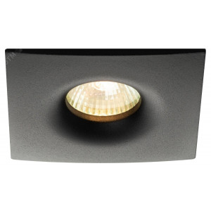 Встраиваемый светильник алюминиевый KL104 BK MR16 GU5.3 черный Б0059794