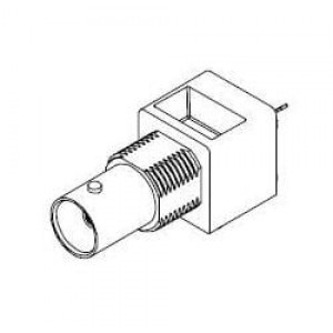 73101-0190, РЧ соединители / Коаксиальные соединители 75 OHMS PCB RECEPTAC RECEPTACLE(DIECAST)