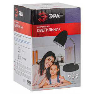 Светильник настольный N-116-Е27-40W-BK черный (16/96) Б0047201