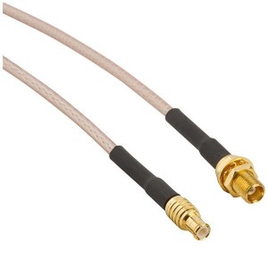 255110-01-M4.00, Соединения РЧ-кабелей MCX St Plug - Blkhd Jack RG-316 4M