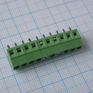 DG381-3.5-10P-14-00A(H), Винтовой клеммный блок. Серия DG381-3.5