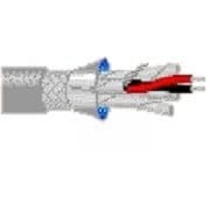 8164 060100, Multi-Paired Cables 24AWG 4PR SHIELD 100ft SPOOL CHROME