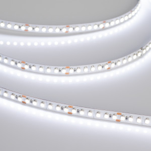 Лента RT6-3528-180 24V White6000 3x (900 LED) 017429, Гибкая лента, светодиоды smd 3528, 180шт/м (900шт на 5м), белая плата 8мм, скотч 3М. Цвет БЕЛЫЙ 5800-6500K. Питание 24V, мощность 14.4 Вт/м (72 Вт на 5м), угол 120°, высокая цветопередача CRI>90. Размеры 5000х8x2мм. Мин.отрезок 33.33мм, 6 шт светодиодов.