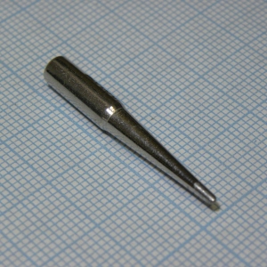 М20-DB-01, Жало паяльное износостойкое, скошенный конус под 45°, 1.5мм