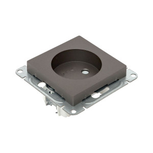 Механизм розетки, 16А, без заземления, без шторок, мокко Эпика EKF UP1-SOM-100