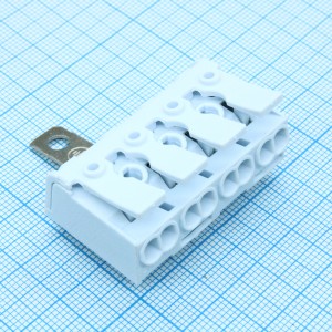 DG238-10.0-04P-19-07A(H), Электромонтажный клеммник на 4 контакта.