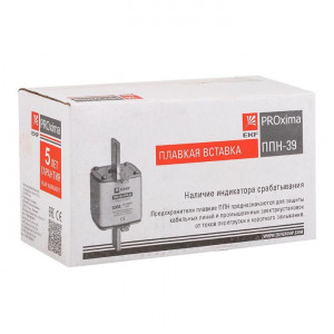 Вставка плавкая ППН-39 630/100А габарит 3 PROxima fus-39/630/100