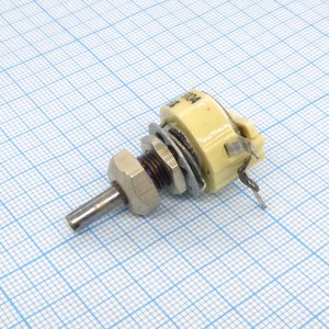 ППБ-1В   10К ±5%, Резистор переменный проволочный 10кОм ±5% 1Вт