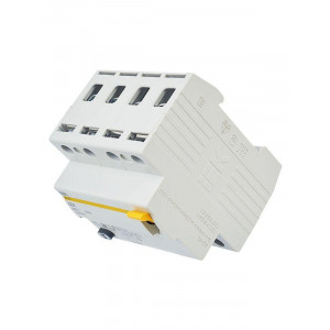 Выключатель дифференциального тока (УЗО) 4п 50А 30мА тип AC ВД1-63 MDV10-4-050-030