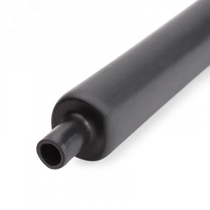 Трубка термоусадочная ТУТ(3:1) нг-LS - 80/26 черн, Термоусадочная трубка в бухте с коэффициентом усадки 3:1, не поддерживает горение